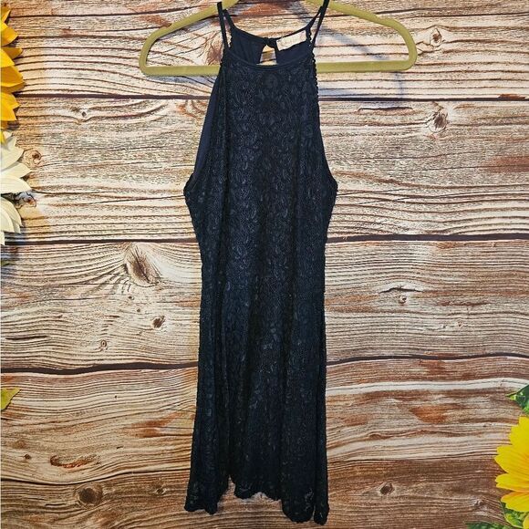 Altar'd State Sleeveless dress Women's medium navy blue Pre-owned - Picture 1 of 6